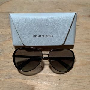 Michael Kors Aviator Sunglasses